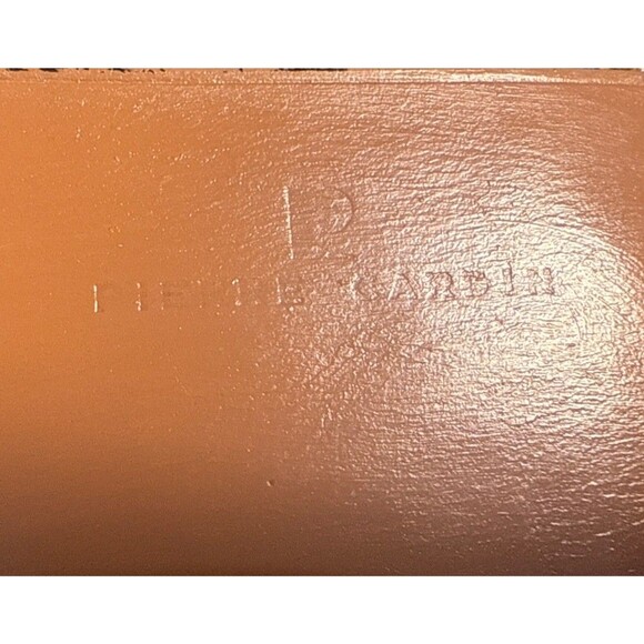 Pierre Cardin Long Checkbook Bifold Leather Wallet Tan Fair/Good Used Condition - Picture 12 of 14